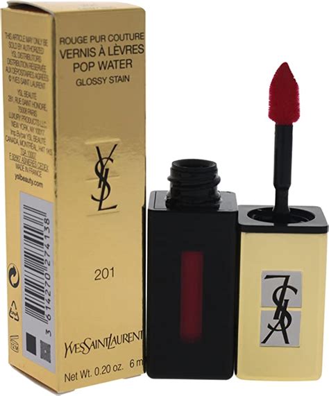 ysl glossy stain 201